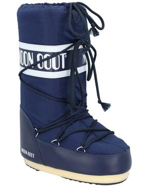 Navy blue moon boots hot sale