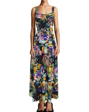 Emma way Maxi Dress - Blue