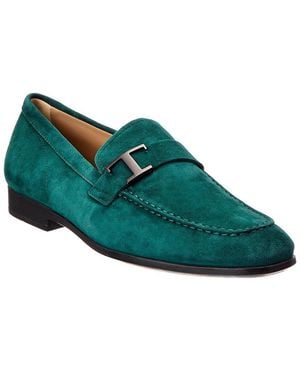 Tod's Suede Loafer - Green