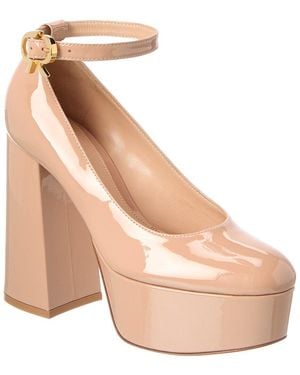 Gianvito Rossi 100 Patent Pump - Natural