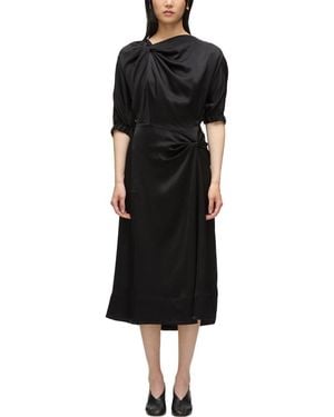 3.1 Phillip Lim Asymmetric Draped Dress - Black