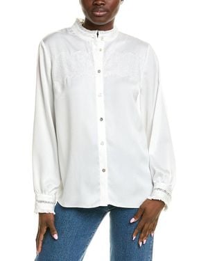 Tahari Melissa Blouse - White