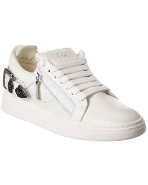 Giuseppe Zanotti Gz/94 Leather Sneaker - White