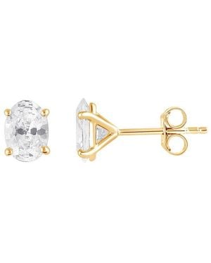Lab Grown Diamonds 14K 2.00 Ct. Tw. Lab-Grown Diamond Studs - Metallic