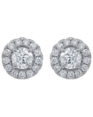 Diana M. Jewels Fine Jewellery 18k 3.20 Ct. Tw. Diamond Studs - Grey