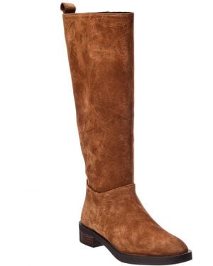 Stuart Weitzman Cazzie Suede Knee-High Boot - Brown