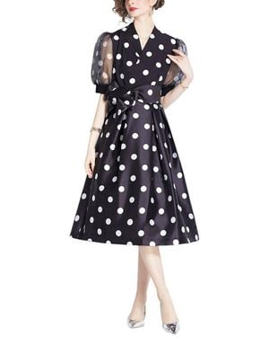 DZA Midi Dress - Blue