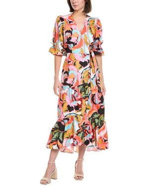 Hutch Midi Dress - White