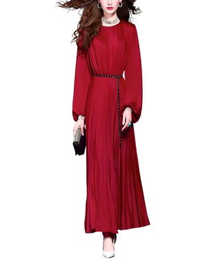 VERA DOLINI Maxi Dress - Red