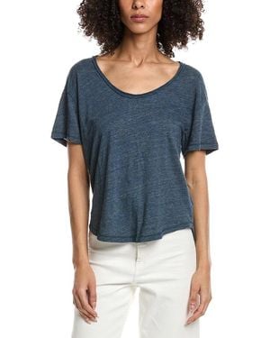 Project Social T Sonora Scoop Neck Tee - Blue