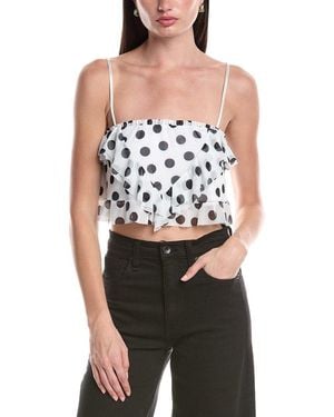 AFRM Koin Ruffle Top - Black