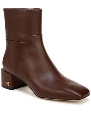 Franco Sarto Flexa Fabiene Boot Leather Bootie - Brown