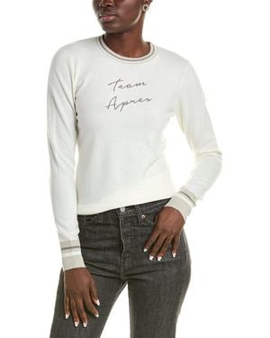 Meister X Fera Team Apres Wool-Blend Jumper - White