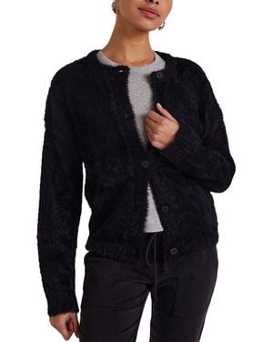 Bella Dahl Crew Neck Cardigan - Blue