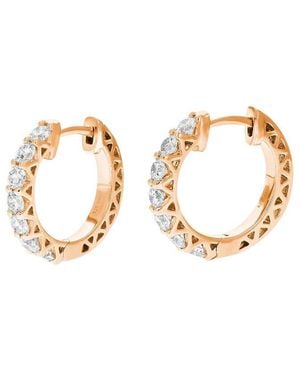 Amairah 2.00 Ct. Tw. Lab-Grown Diamond Hoop Earrings - Metallic