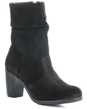 Fly London Klei Suede Boot - Black