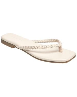 French Connection Ladies Louvre Sandal - White