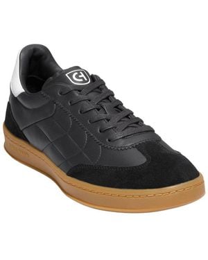 Cole Haan Gp Breakaway Leather Trainer - Black