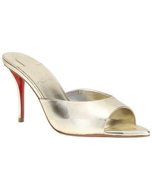 Christian Louboutin Miss Z Leather Sandal - Metallic