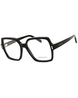 Ferragamo Salvatore 56Mm Optical Frames - Black