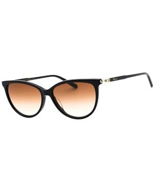 Ferragamo 55Mm Sunglasses - Brown