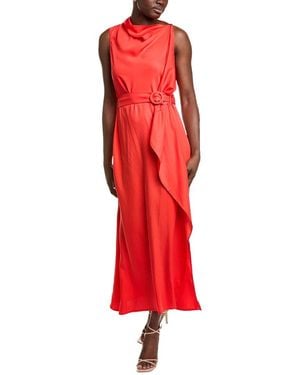 BGL Midi Dress - Red