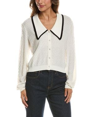 525 America Cardigan - White