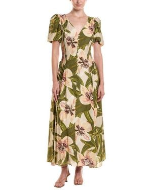 Taylor Midi Dress - Metallic