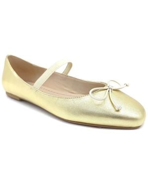 Kenneth Cole Myra Leather Flat - White
