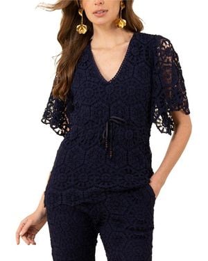 Hale Bob Oakleigh Top - Blue
