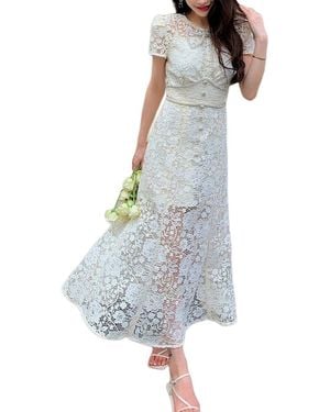 Kayla Paris Midi Dress - Blue
