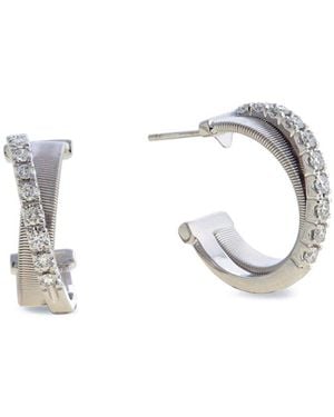 Marco Bicego Masai 18k 0.66 Ct. Tw. Diamond Earrings - Metallic