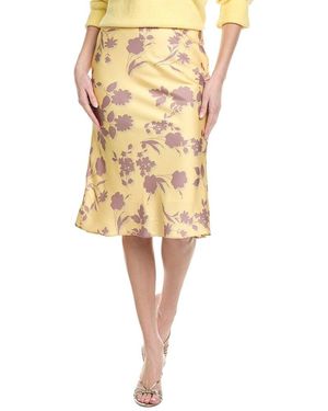 7021 Midi Skirt - Yellow