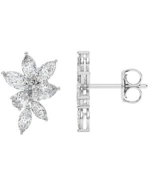 VOWE 14K 4.00 Ct. Tw. Lab-Grown Diamond Earrings - White