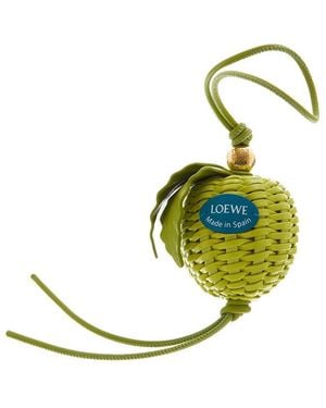 Loewe Apple Leather Charm - Metallic