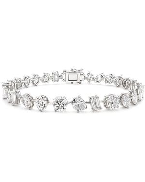 Prince Diamond & Jewelry 14K 11.80 Ct. Tw. Lab-Grown Diamond Bracelet - White