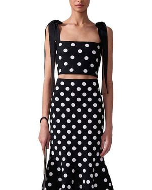 Carolina Herrera Tube Top - Black