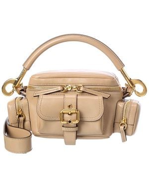 Chloé Marcie Small Leather Shoulder Bag - Metallic