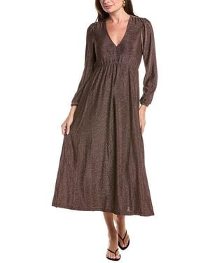Johnny Was Farrah Rouge Maxi Dress - Brown