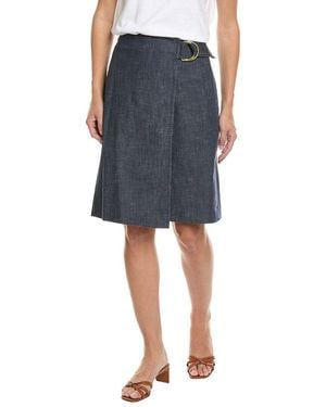 Brooks Brothers Denim Skirt - Blue