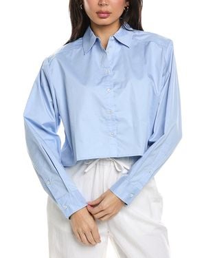 Solid & Striped The Cropped Avril Top - Blue