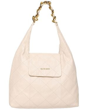 Walter Baker Anastasia Quilted Leather Satchel - Natural