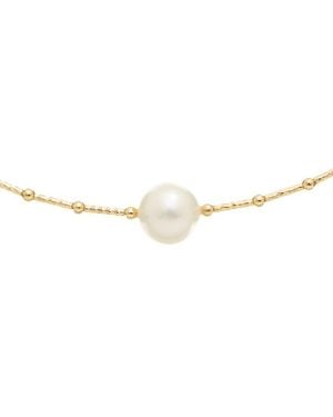 Maitre De Diamant 18K 9-10.5Mm Pearl Necklace - White