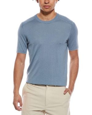RAFFI Jersey Crewneck Shirt - Blue