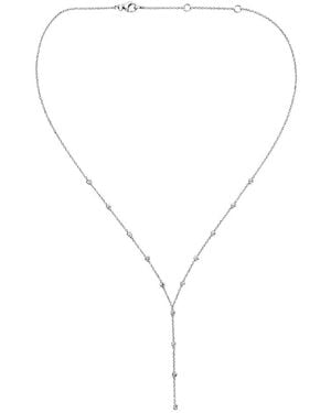 Maitre De Diamant 14K 1.50 Ct. Tw. Lab-Grown Diamond Necklace - Metallic