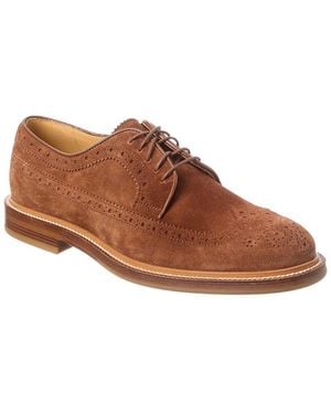 Brunello Cucinelli Suede Derby - Brown