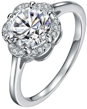 Genevive Jewelry Engagement Ring - White