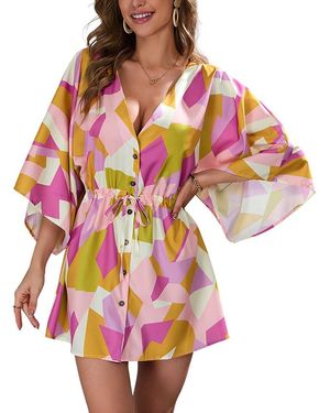VERA DOLINI Mini Dress - Red