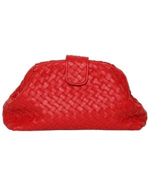 Walter Baker Blair Leather Clutch - Red