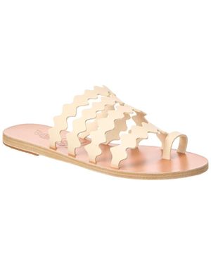 Ancient Greek Sandals Niki Onda Leather Sandal - Pink